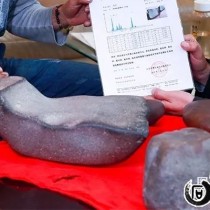 一男子在乌兰木伦河畔捡到“奇石”，竟估价1.2亿？